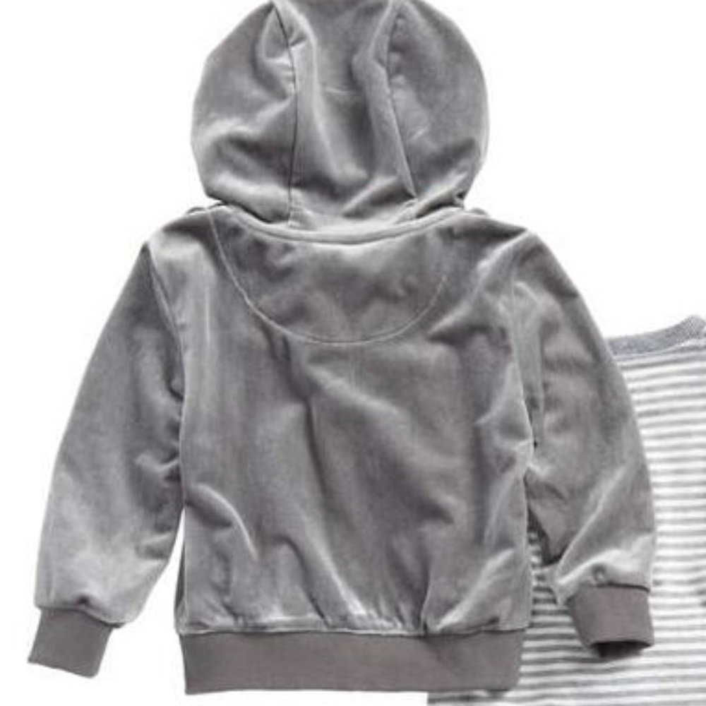 AG adriano goldschmied kids Velour Hoodie Toddler 24 Months